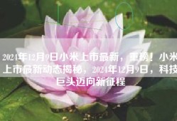 2024年12月9日小米上市最新，重磅！小米上市最新动态揭秘，2024年12月9日，科技巨头迈向新征程