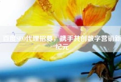 百度SEO代理招募，携手共创数字营销新纪元